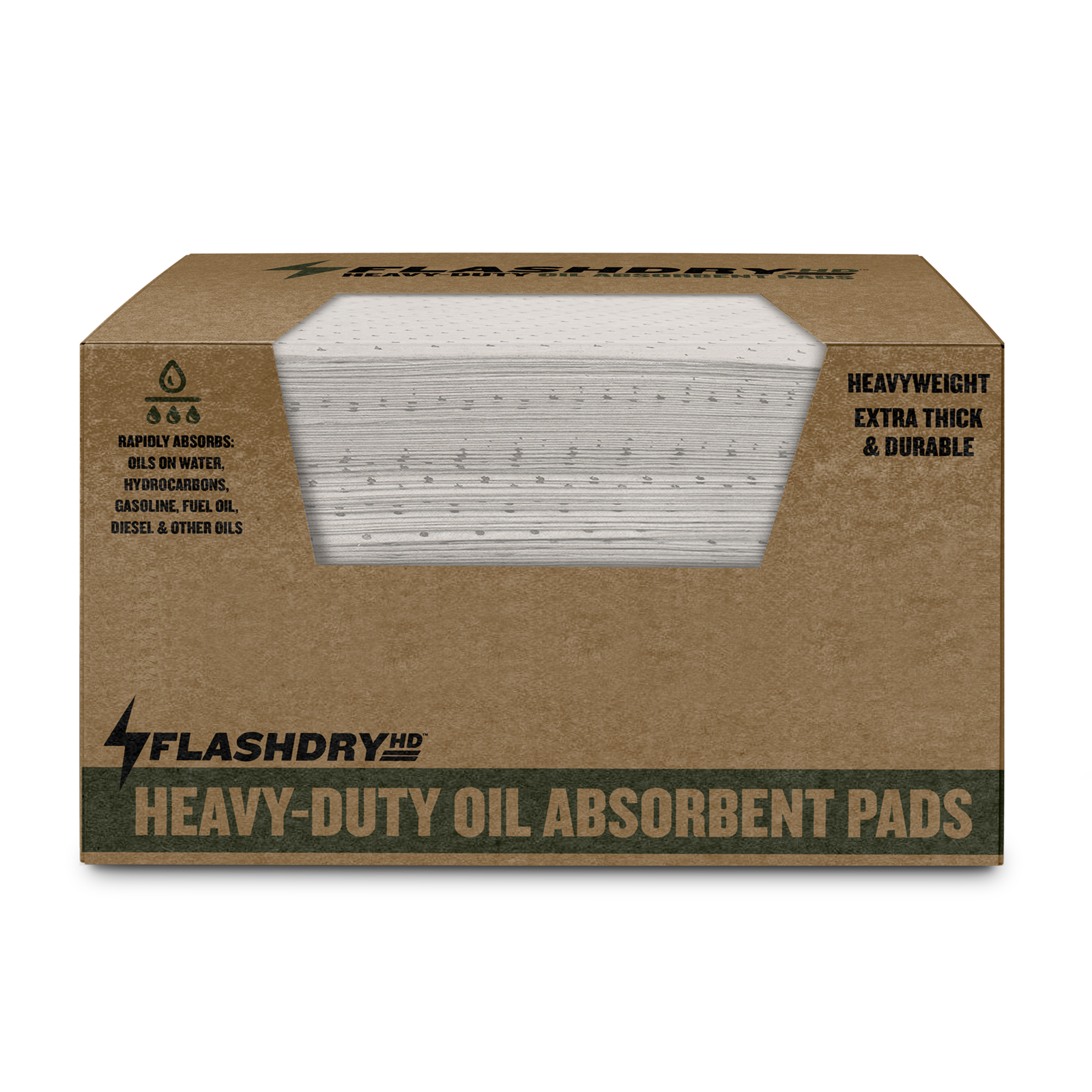 Heavy Duty Spill Absorbent Pads for Oil