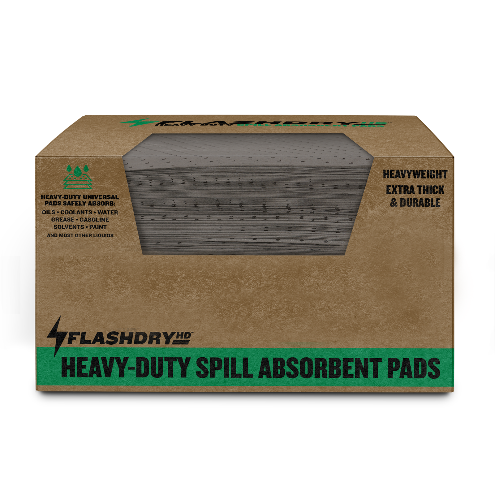 Heavy-Duty All Purpose Spill Absorbent Pads