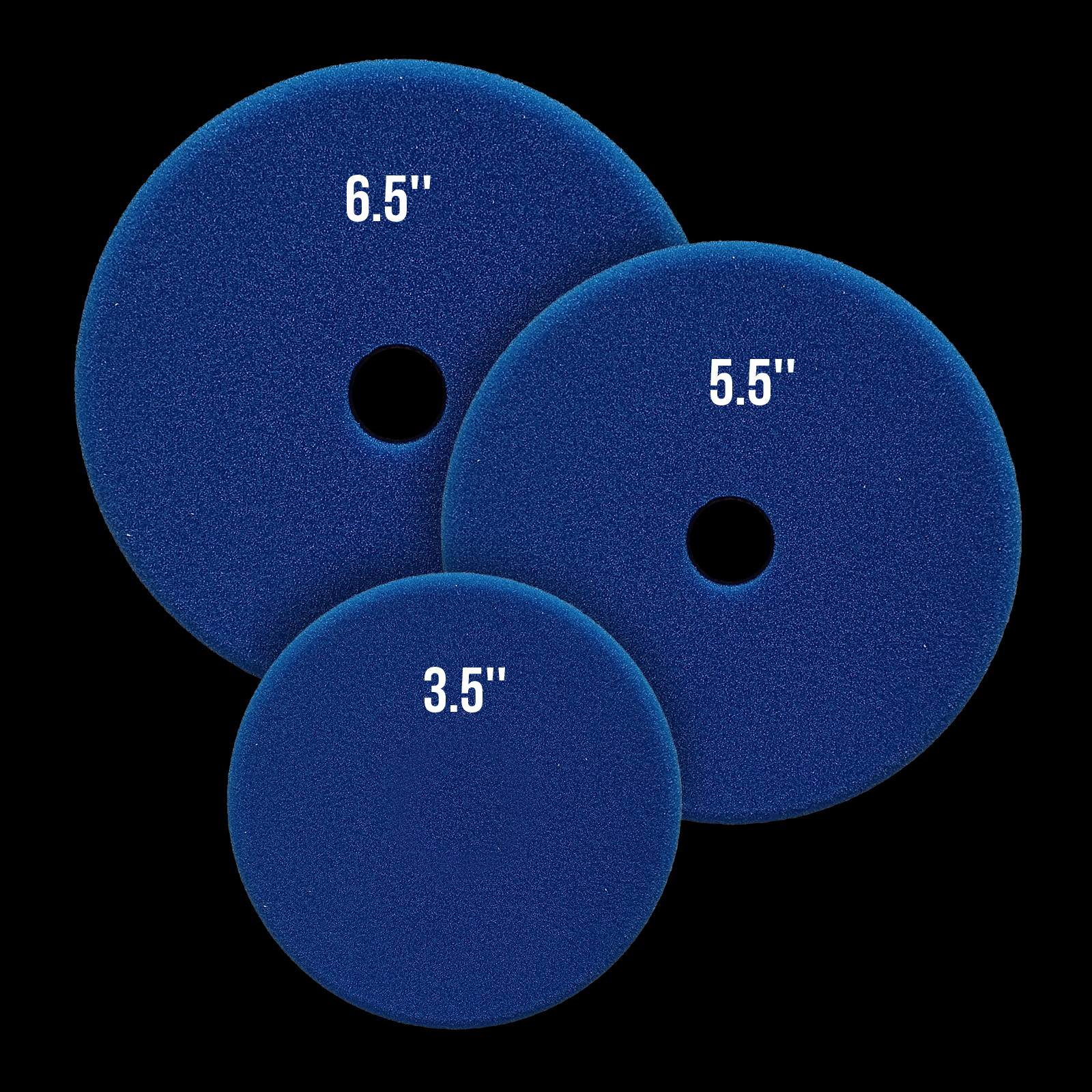 SDO Blue Foam Polishing Pads